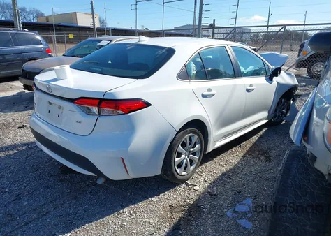 2021 Toyota Corolla Le z USA, uszkodzony, nr VIN 5YFEPMAEXMP174849